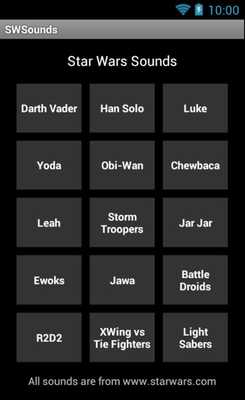 Emulate Android APK Star Wars Sounds Emulate Android APK Star Wars Sounds