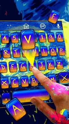 Emulate Android APK Stary Night Keyboard for Van Gogh Emulate Android APK Stary Night Keyboard for Van Gogh