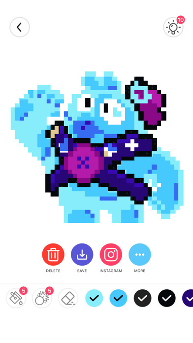Emulate iPhone app Starz 2 - Color By Number using MyAndroid