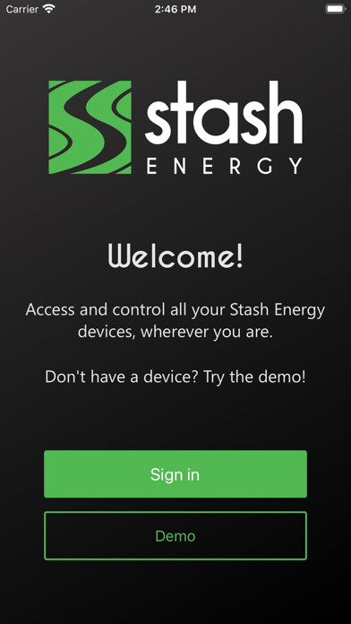 Emulate iPhone app Stash Energy using MyAndroid