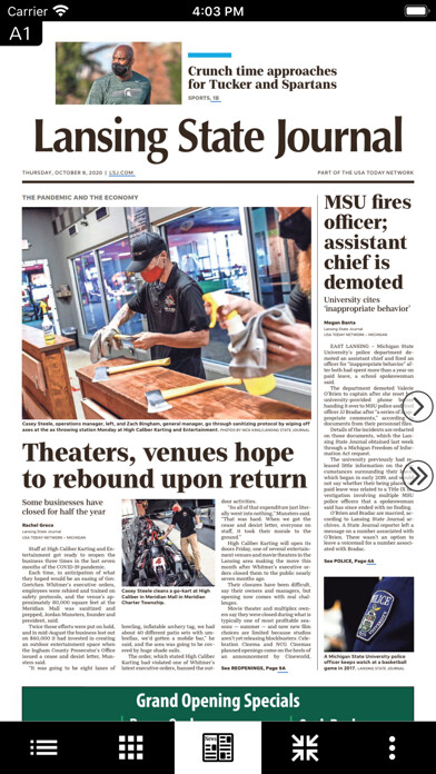 Emulate iPhone app State Journal eNewspaper using MyAndroid Emulate iPhone app State Journal eNewspaper using MyAndroid