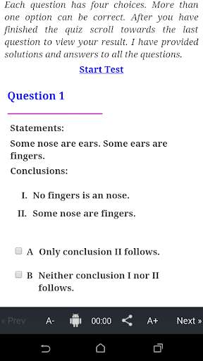 Emulate Android APK Statements Conclusion -1(IBPS) Emulate Android APK Statements Conclusion -1(IBPS)