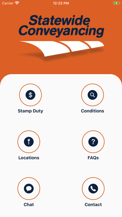 Emulate iPhone app Statewide Conveyancing using MyAndroid Emulate iPhone app Statewide Conveyancing using MyAndroid