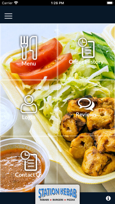 Emulate iPhone app STATION KEBAB & PIZZA using MyAndroid Emulate iPhone app STATION KEBAB & PIZZA using MyAndroid