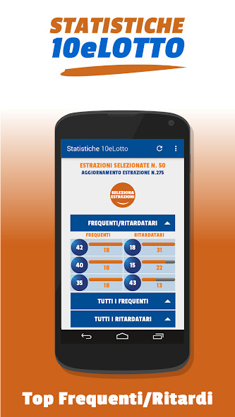 Run android online APK Statistiche 10eLotto from MyAndroid or emulate Statistiche 10eLotto using MyAndroid
