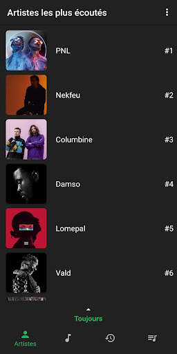 Run android online APK Stats and Lyrics for Spotify from MyAndroid or emulate Stats and Lyrics for Spotify using MyAndroid