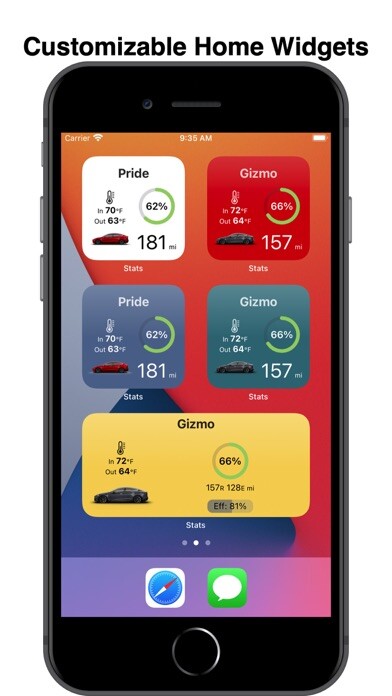 Emulate iPhone app Stats: For Model S/X/3/Y using MyAndroid Emulate iPhone app Stats: For Model S/X/3/Y using MyAndroid