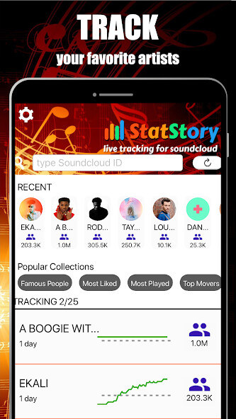 Run android online APK Statstory for Soundcloud - Analytics for Artists from MyAndroid or emulate Statstory for Soundcloud - Analytics for Artists using MyAndroid Run android online APK Statstory for Soundcloud - Analytics for Artists from MyAndroid or emulate Statstory for Soundcloud - Analytics for Artists using MyAndroid