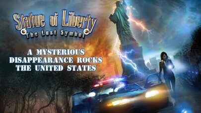 Emulate iPhone app Statue of Liberty - The Lost Symbol - A hidden object Adventure using MyAndroid