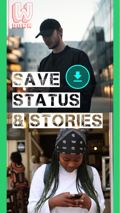 Emulate iPhone app Status and Story : Whatsdown using MyAndroid