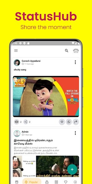 Run android online APK StatusHub - Status Rewards You from MyAndroid or emulate StatusHub - Status Rewards You using MyAndroid