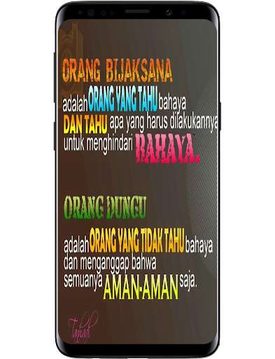 Run android online APK Status Kata Bijak from MyAndroid or emulate Status Kata Bijak using MyAndroid