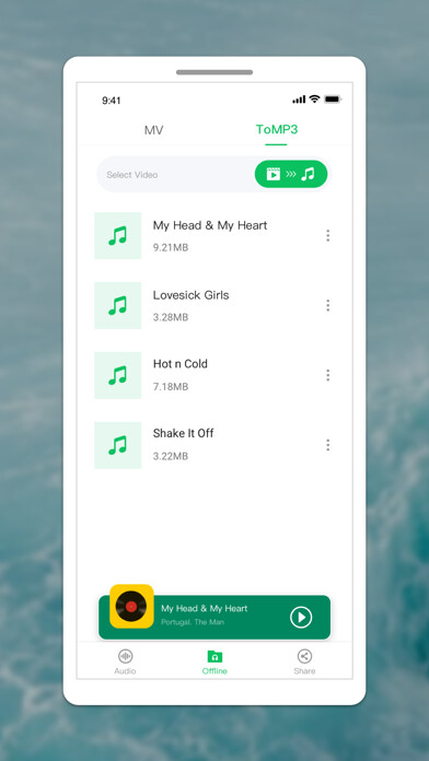 Emulate iPhone app Status & Music using MyAndroid