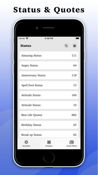 Emulate iPhone app Status Quotes and Sayings using MyAndroid Emulate iPhone app Status Quotes and Sayings using MyAndroid