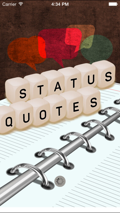 Emulate iPhone app Status Quotes Collection 2018 using MyAndroid