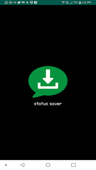 Run android online APK Status Saver: Dark theme 2020 from MyAndroid or emulate Status Saver: Dark theme 2020 using MyAndroid