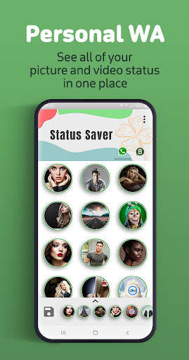 Emulate Android APK Status Saver for Whatsapp status