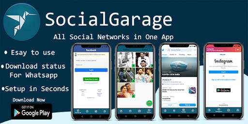 Run android online APK Status saver Social media from MyAndroid or emulate Status saver Social media using MyAndroid