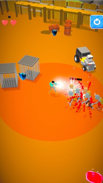 Emulate iPhone app Stay Alive 3D using MyAndroid
