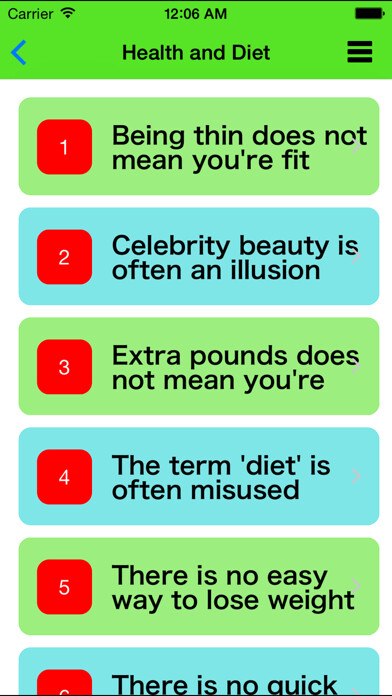 Emulate iPhone app Stay Healthy Tips using MyAndroid Emulate iPhone app Stay Healthy Tips using MyAndroid
