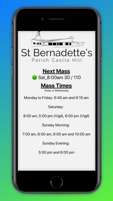 Emulate iPhone app St Bernadettes using MyAndroid Emulate iPhone app St Bernadettes using MyAndroid