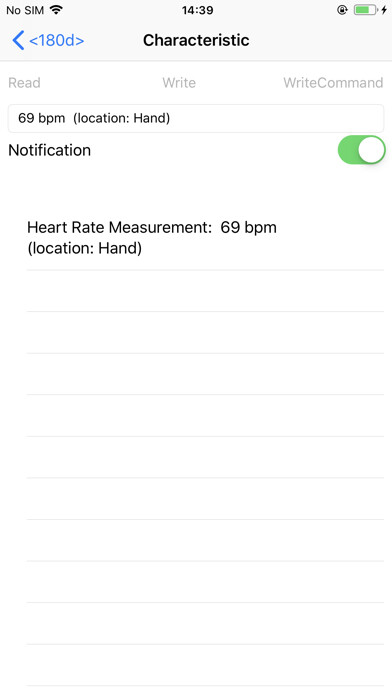 Emulate iPhone app ST BLE Profile using MyAndroid Emulate iPhone app ST BLE Profile using MyAndroid