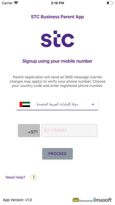 Emulate iPhone app STC Business SBAS Parent App using MyAndroid Emulate iPhone app STC Business SBAS Parent App using MyAndroid