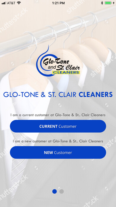 Emulate iPhone app St. Clair Cleaners using MyAndroid