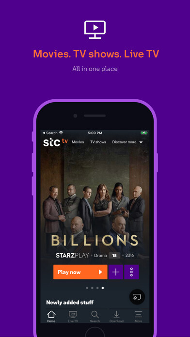 Emulate iPhone app stc tv using MyAndroid