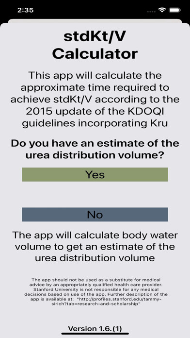 Emulate iPhone app stdKtV Calculator using MyAndroid Emulate iPhone app stdKtV Calculator using MyAndroid