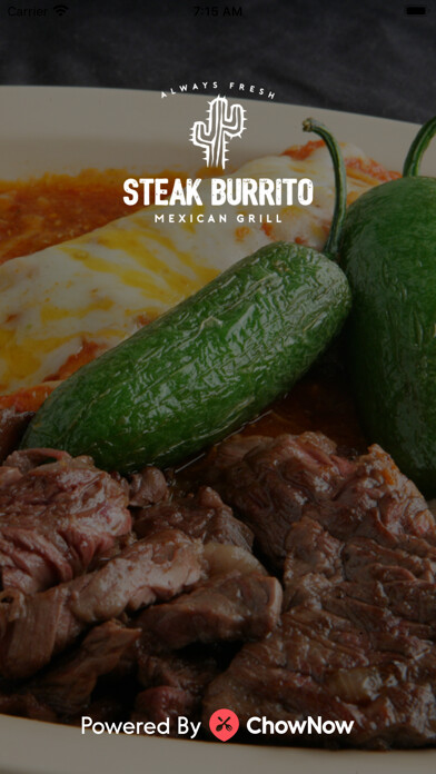 Emulate iPhone app Steak Burrito using MyAndroid