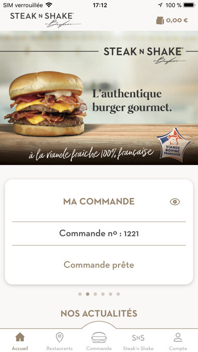 Emulate iPhone app Steak ‘n Shake France using MyAndroid Emulate iPhone app Steak ‘n Shake France using MyAndroid