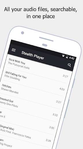 Emulate Android APK Stealth Audio Player - play audio through earpiece