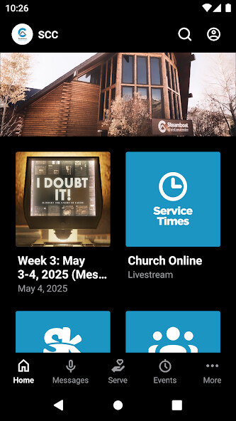 Emulate iPhone app Steamboat Christian Center using MyAndroid Emulate iPhone app Steamboat Christian Center using MyAndroid
