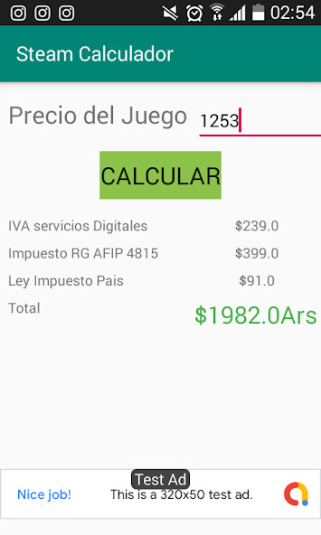 Run android online APK Steam Calcular Impuestos Argentina from MyAndroid or emulate Steam Calcular Impuestos Argentina using MyAndroid Run android online APK Steam Calcular Impuestos Argentina from MyAndroid or emulate Steam Calcular Impuestos Argentina using MyAndroid