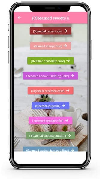 Run android online APK Steamed healthy recipes from MyAndroid or emulate Steamed healthy recipes using MyAndroid