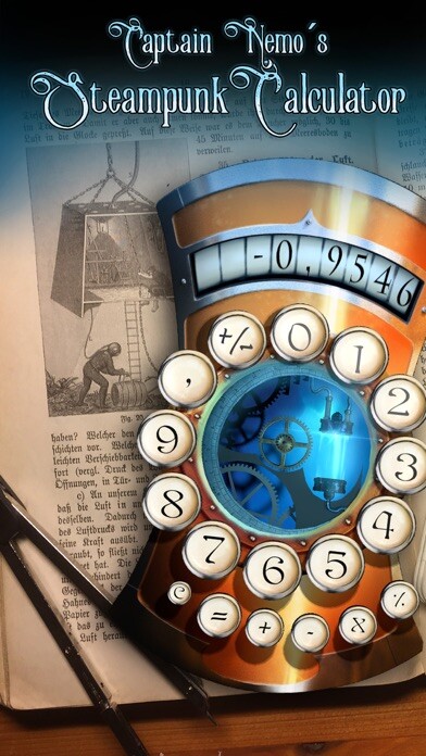 Emulate iPhone app Steampunk Calculator using MyAndroid Emulate iPhone app Steampunk Calculator using MyAndroid