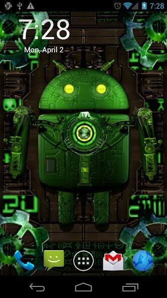 Run android online APK Steampunk Droid Free Wallpaper from MyAndroid or emulate Steampunk Droid Free Wallpaper using MyAndroid