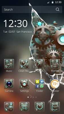 Emulate Android APK Steampunk Fashion Theme