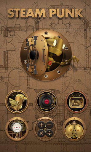 Emulate Android APK Steam Punk Go Launcher Theme Emulate Android APK Steam Punk Go Launcher Theme