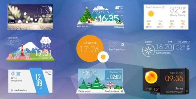 Emulate Android APK Steampunk Style Weather Widget