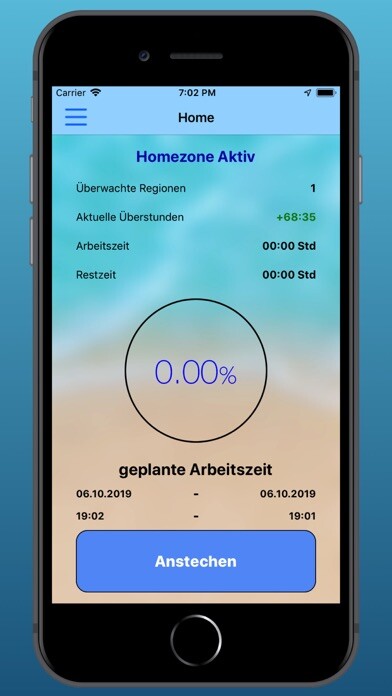 Emulate iPhone app Stechuhr Pro using MyAndroid Emulate iPhone app Stechuhr Pro using MyAndroid