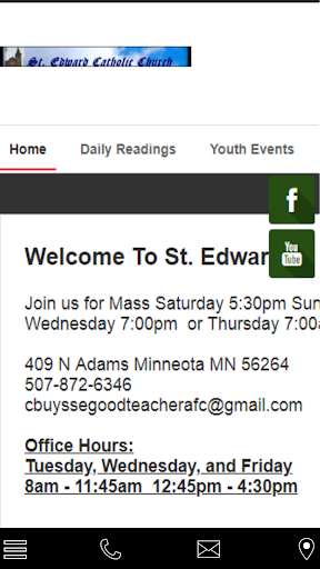 Emulate Android APK St. Edward Catholic Church