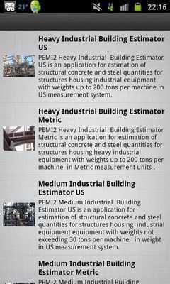 Emulate Android APK Steel and Concrete Estimator Emulate Android APK Steel and Concrete Estimator
