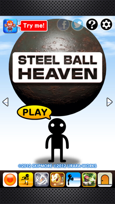 Emulate iPhone app Steel Ball Heaven using MyAndroid Emulate iPhone app Steel Ball Heaven using MyAndroid