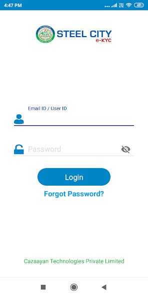 Run android online APK STEEL CITY e-KYC from MyAndroid or emulate STEEL CITY e-KYC using MyAndroid Run android online APK STEEL CITY e-KYC from MyAndroid or emulate STEEL CITY e-KYC using MyAndroid