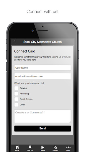 Run android online APK Steel City Mennonite from MyAndroid or emulate Steel City Mennonite using MyAndroid