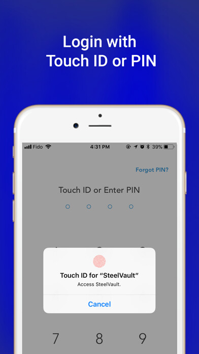 Emulate iPhone app SteelVault hide photos & files using MyAndroid Emulate iPhone app SteelVault hide photos & files using MyAndroid