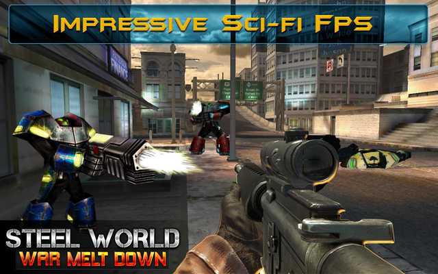 Emulate Android APK Steel World War Melt Down