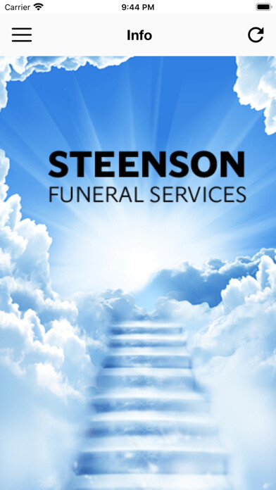 Emulate iPhone app Steenson Funeral Services using MyAndroid Emulate iPhone app Steenson Funeral Services using MyAndroid